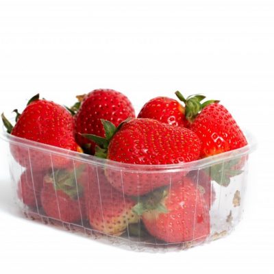 Cestelle trasparenti per frutta e verdura